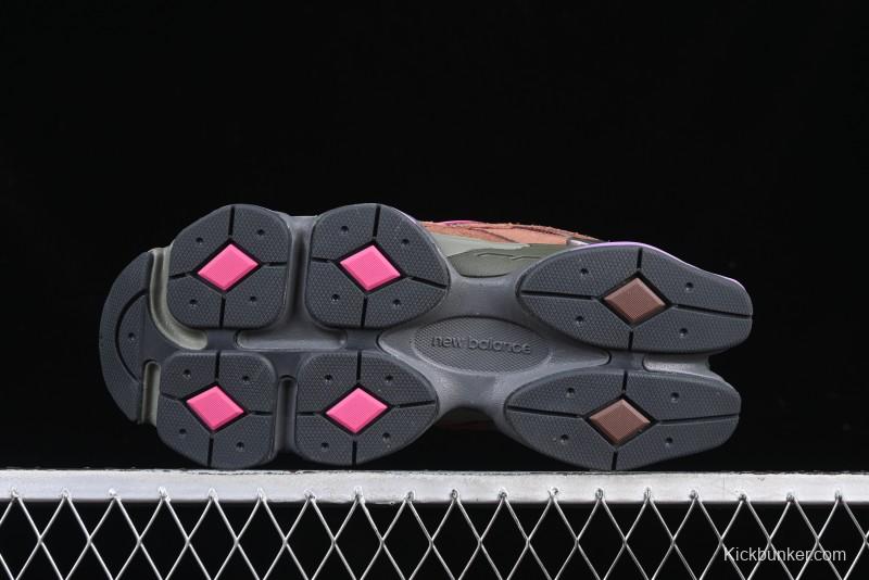 New Balance 9060 Retro Casual Running Shoes with ABZORB Cushioning Technology - U9060BUR
