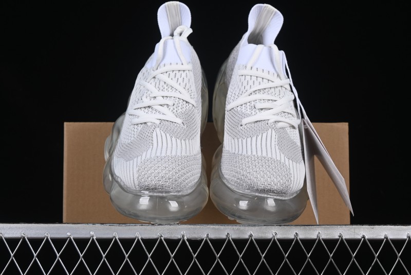 Grounds Big Bubble Heightening Platform Sneakers White Gray - AJE5
