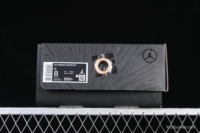 Nike Air Jordan 23 AJ23 Mid Retro Casual Basketball Shoes with Visible Air Cushion - 318376-011