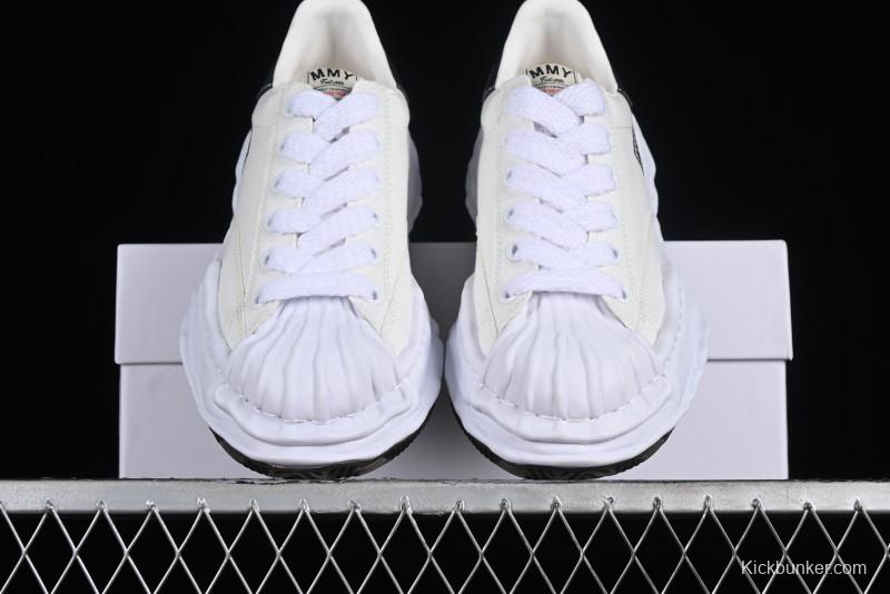 Wayne MMY Original Sole Leather Low Sneaker with Deconstructed Ice Cream Sole - W.E5