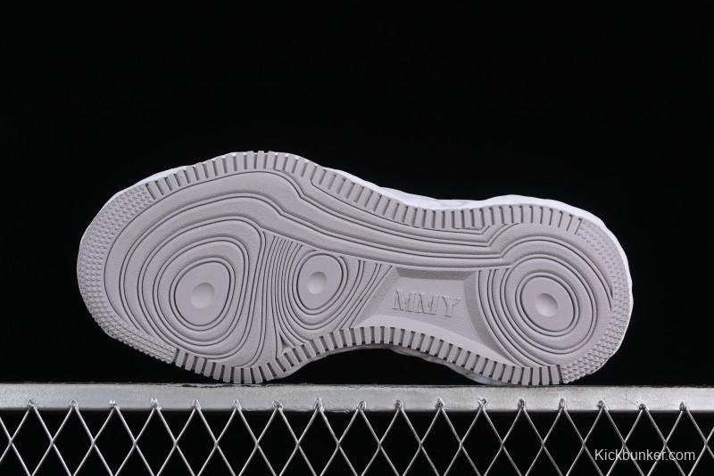 MMY Wayne Original Sole Leather Low Sneaker with Deconstructed Ice Cream Sole - W.E5