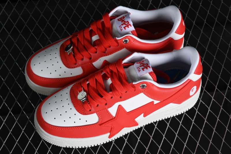 Bape Bape Sta "Tokyo" Classic Skateboard Sneakers with Full-Length Air Cushion - 1K30191306