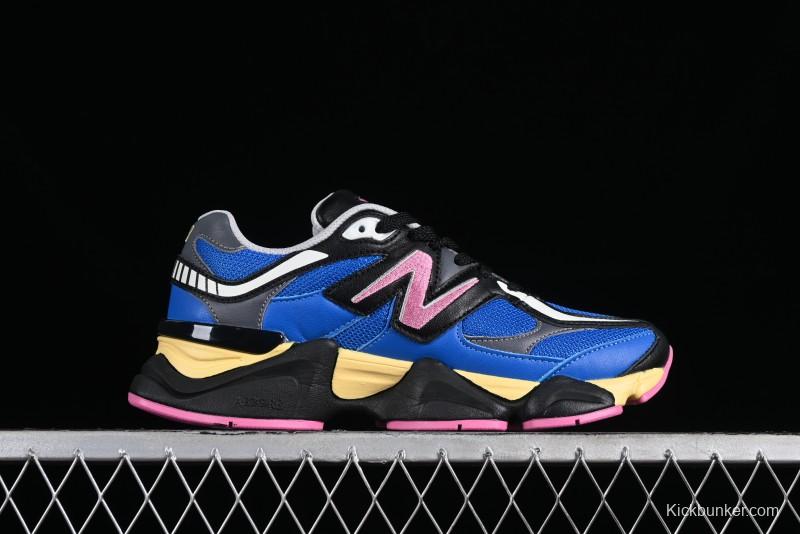 Joe Freshgoods x New Balance 9060 Retro Casual Running Sneakers with ABZORB Cushioning - U9060BPO