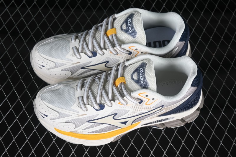 Mizuno Halo Mix Fabric Breathable Low-Top Casual Running Shoes - D1GH240810