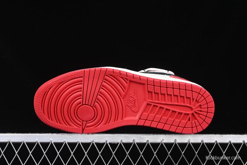 Nike Air Jordan 1 Low Stussy Collaboration - Black Red Custom High-End Retro Basketball Shoes - SJ9950-048