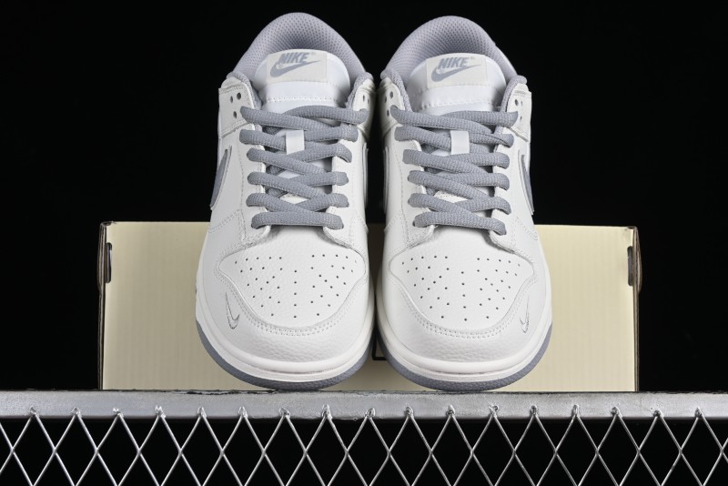 Nike SB Dunk Low NYC Collaboration Light Gray Low-Top Casual Skate Shoes - NC2103-302