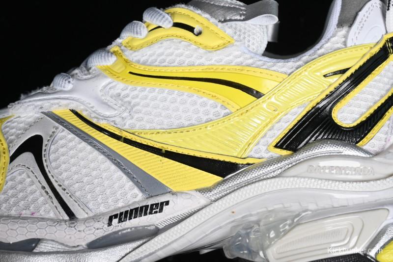 Balenciaga Runner Kith Four Color Retro Casual Shoes - W3RXP9710