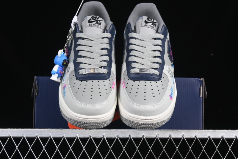 Nike Air Force 1 '07 Low "Jinkesi" League of Legends Series Jinx Custom Low-Top Casual Sneakers for Autumn Winter - XL2321-222