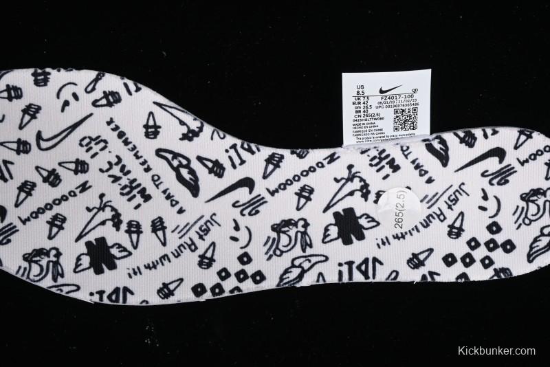 Nike ZoomX Vaporfly NEXT% 3 Marathon Series Foam Ultra-Light Cushioning Running Shoes - FZ4017-100