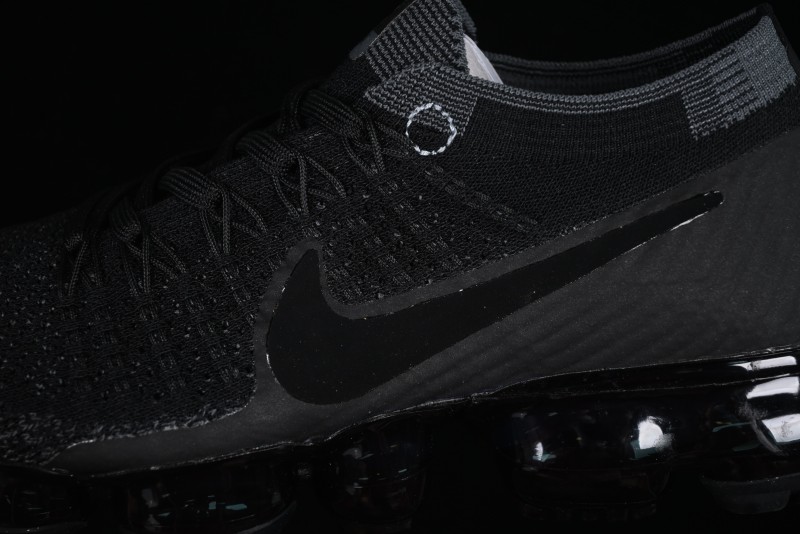 Nike Vapormax Flyknit Breathable Casual Running Shoes with Full-Length Air Cushion - 849558-007