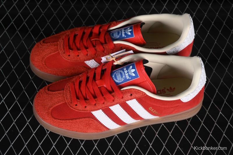 Adidas Originals Gazelle Indoor Retro Casual Slip-Resistant Wear-Resistant Low-Top Skate Shoes - IF1808