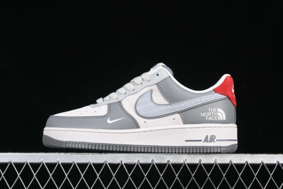 Nike Air Force 1 '07 Low The North Face x CDG Light Grey Casual Sneakers - DM6688-050