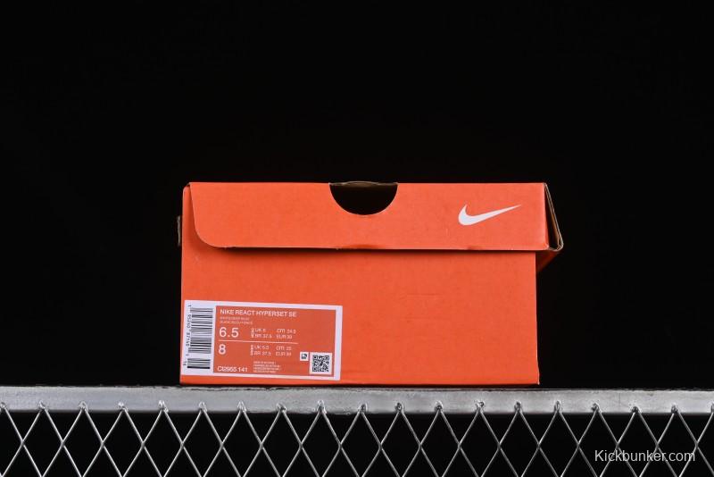 Nike React HyperSet Lightweight Low-Top Training Basketball Shoes - CI2955-141
