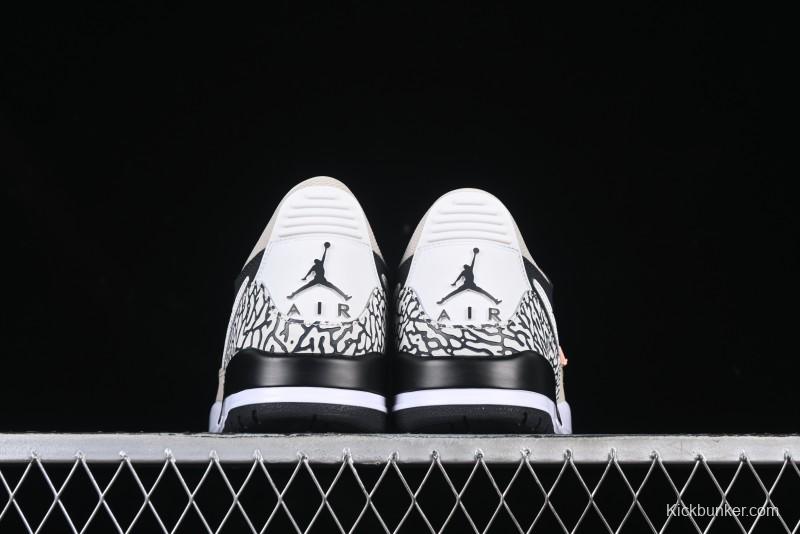 Nike Air Legacy 312 Low "Black/Sail/White" - Premium Style with Elephant Print Details