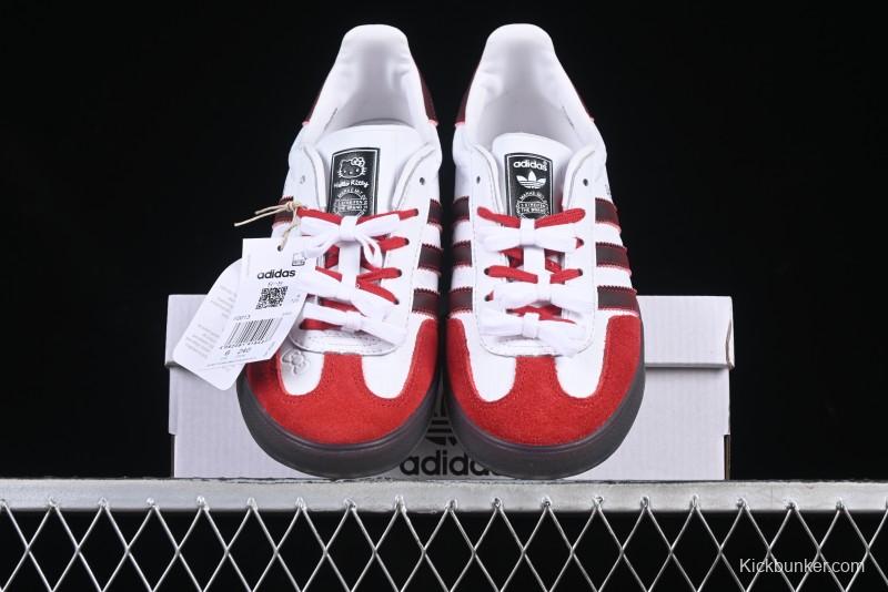 Adidas Originals Gazelle Indoor II Retro Casual Slip-Resistant Wear-Resistant Low-Top Sneakers - II0013