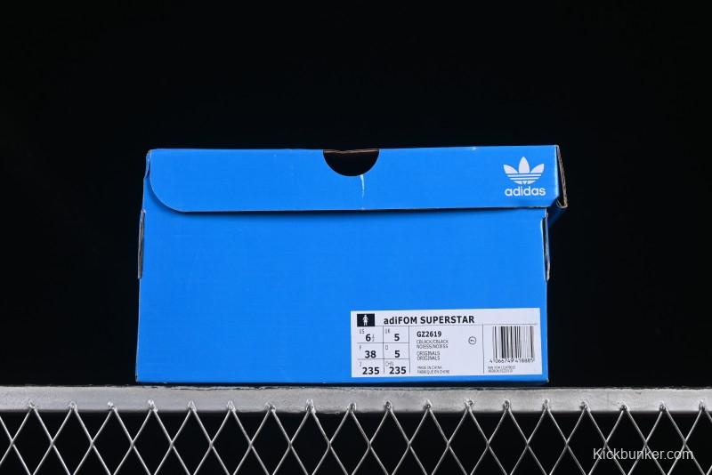 Adidas Originals Adifom Superstar Sustainable Foam Slip-On Sneakers with Metaverse Concept - GZ2619