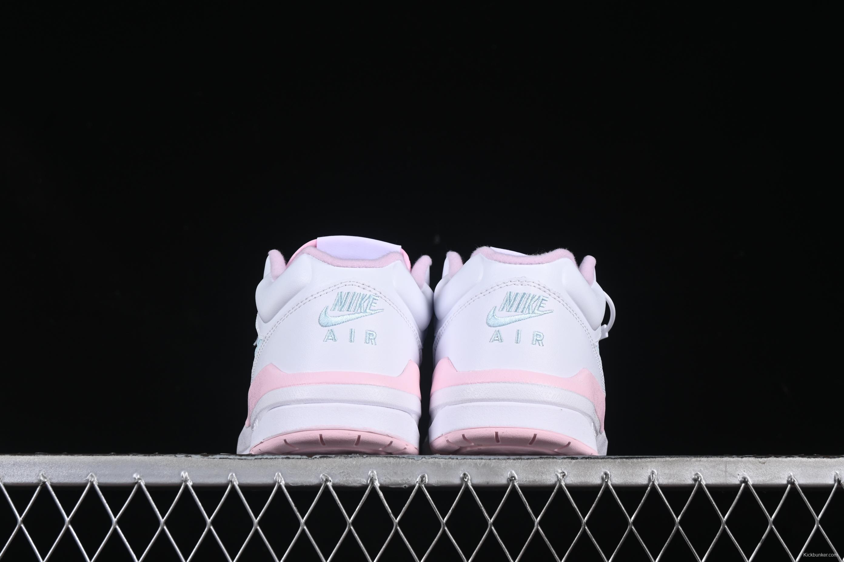 Nike Court Slide Women's Sneakers - Pastel Pink & Aqua Accents