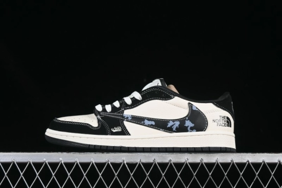 Nike Travis Scott x Fragment Design x Air Jordan 1 Low OG SP AJ1 Low Top Casual Sneakers - XS2024-021