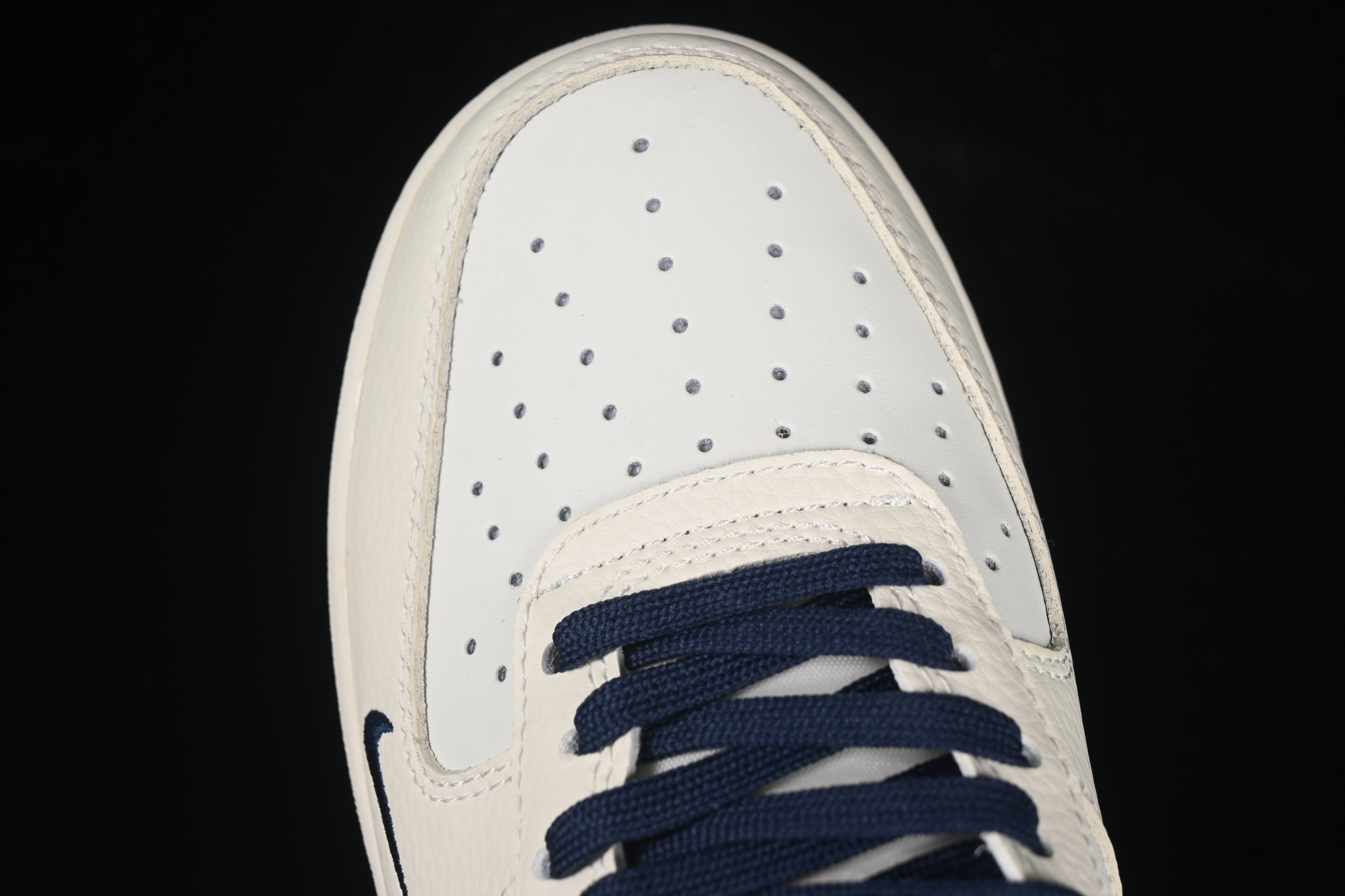 Nike Air Force 1'07 Low Dior Collaboration Navy Blue Red Sole Low-Top Casual Sneakers - KK1988-067