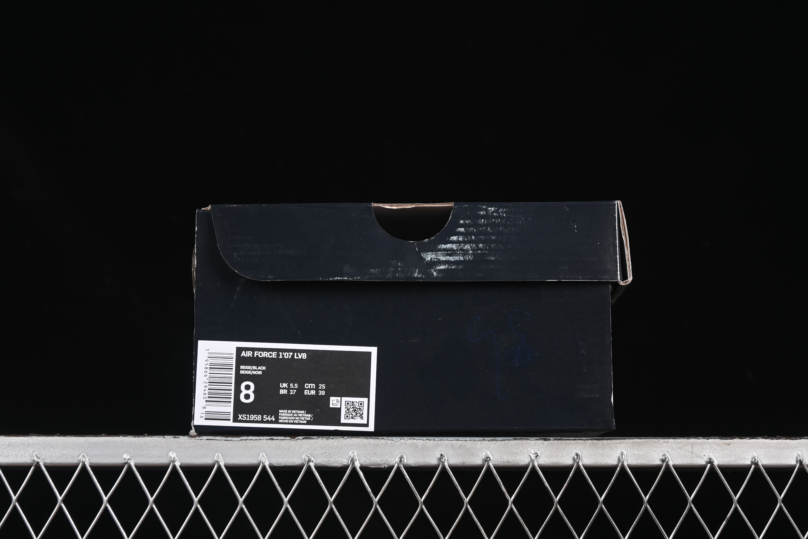 Nike Air Force 1 '07 Low Dior Collaboration Two-Tone Dior Swoosh Casual Sneakers - XS1958-544