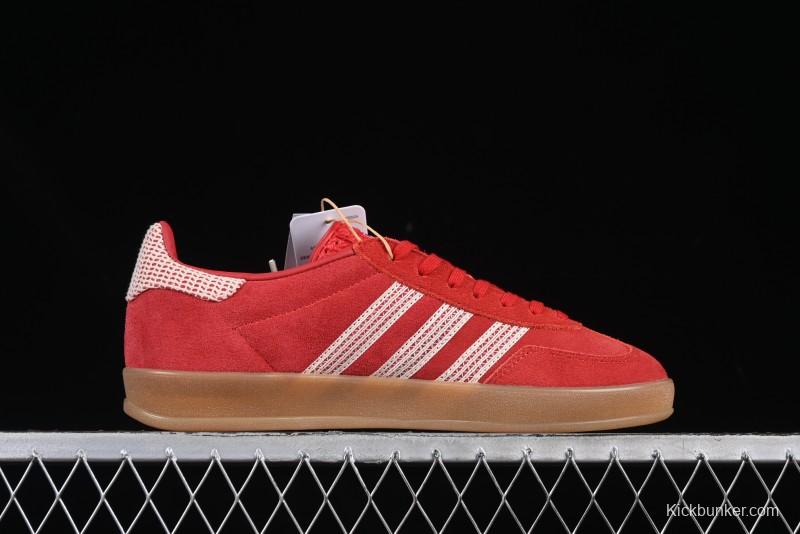 Adidas Originals Gazelle Indoor Retro Casual Slip-Resistant Wear-Resistant Low-Top Sneakers - JI2756