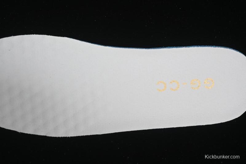 GG-CC Chunky Low Casual Fashion Sneakers with Thick Sole and Height Increasing Design - 2607 White