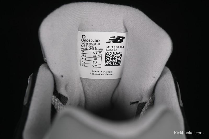 Joe Freshgoods x New Balance 9060 Retro Casual Running Sneakers with ABZORB Cushioning - U9060JBD