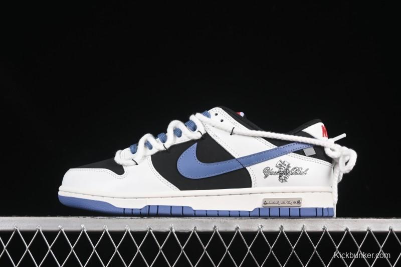 Nike SB Dunk Low Anonymous Player Anniversary High-End Custom Low-Top Casual Skate Shoes - WB0320-019
