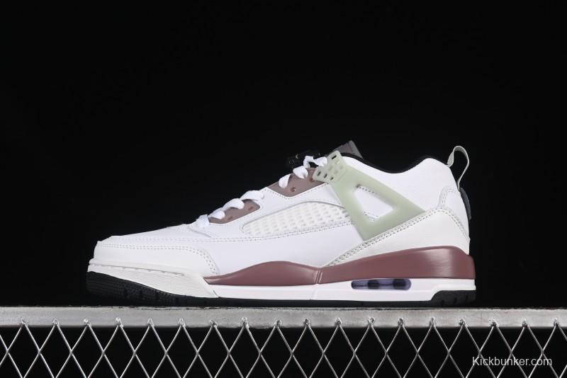 Nike Jordan Spizike Low Retro Blue Hybrid Sneakers with Air Jordan 3, 4, 5, 6 Design Elements - HV5974-111