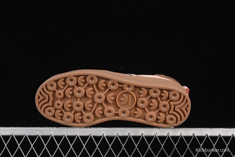 Adidas Originals Gazelle Bold JR4244 Collaboration Low-Top Platform Sneakers with Slip-Resistant Durable Sole