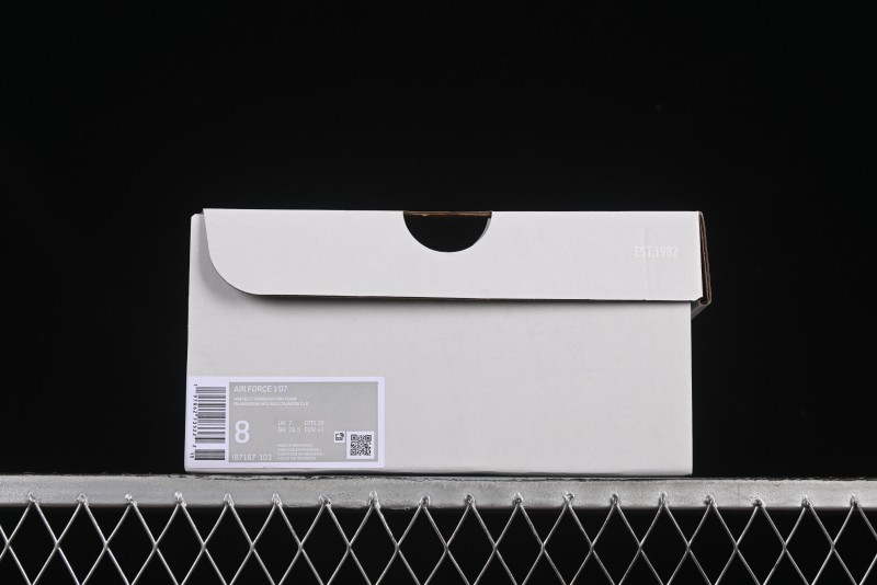 Nike Air Force 1'07 Low Casual Sneakers with Full-Length Air Cushion - IB7167-103