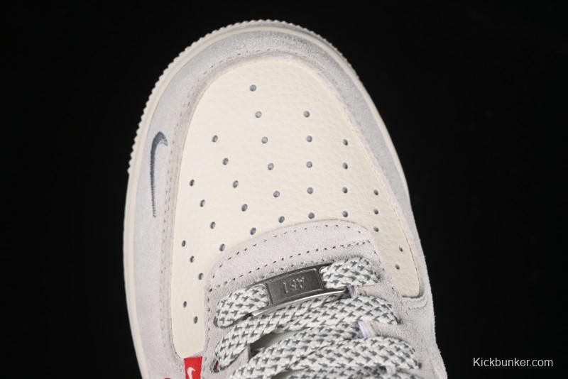 Nike Air Force 1'07 Low The North Face Collaboration Dual-Tone Snake Year Edition Casual Sneakers - YX5066-313