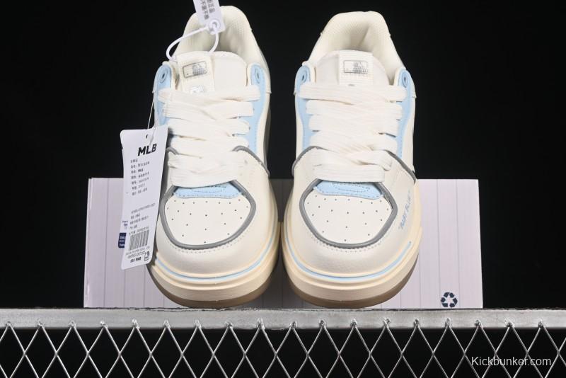 New York Yankees Chunky Liner Mid Denim Monogram Platform Sandals - 3ASXCA12N50IVS