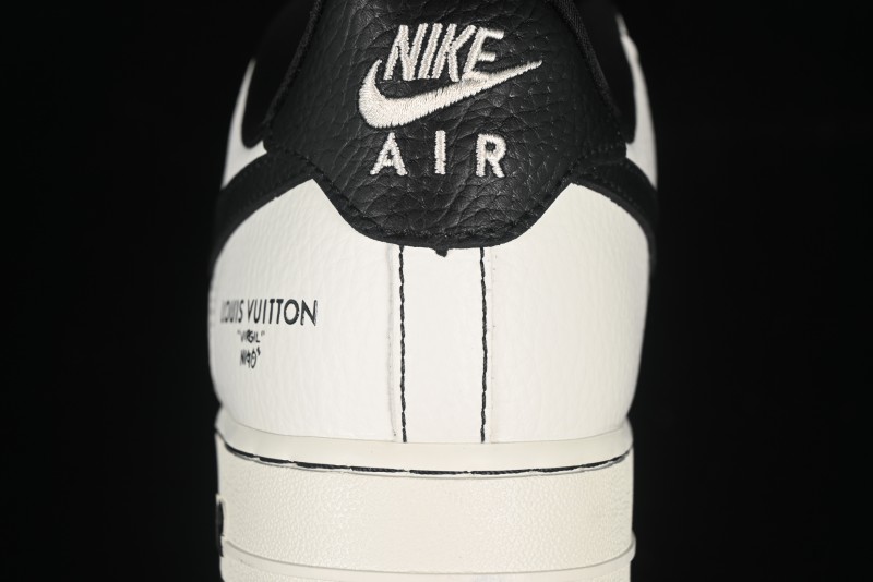 Nike Air Force 1 '07 Low LV Collaboration Cream Black Casual Sneakers - BZ6808-103