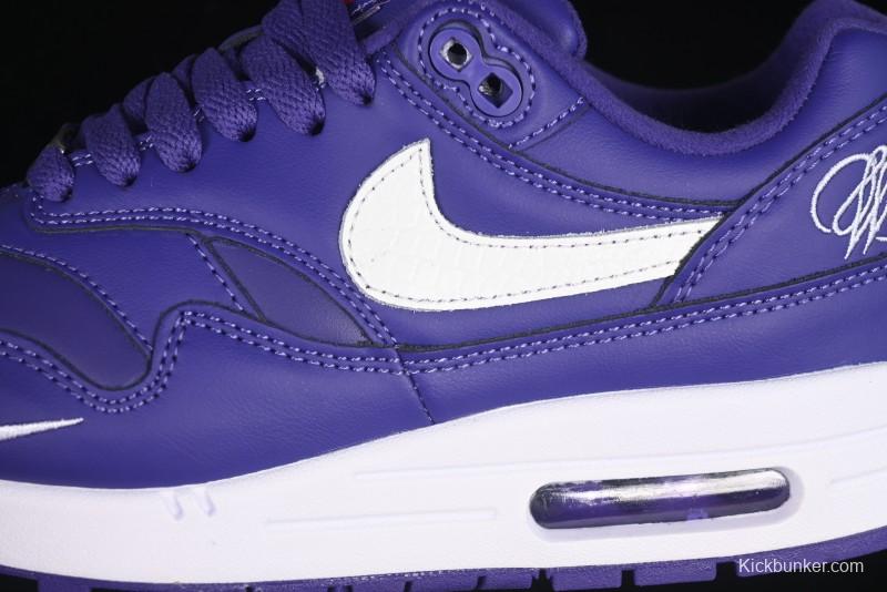 Nike Air Max 1 Retro Running Shoes with Half-Sole Air Cushion - HF8813-500