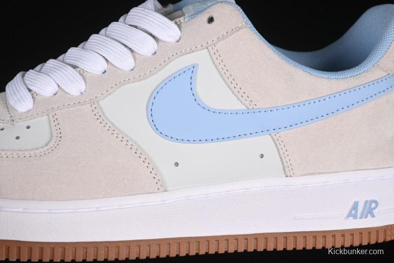 Nike Air Force 1 '07 Low Casual Sneakers with Full-Length Air Cushion - IB6388-002