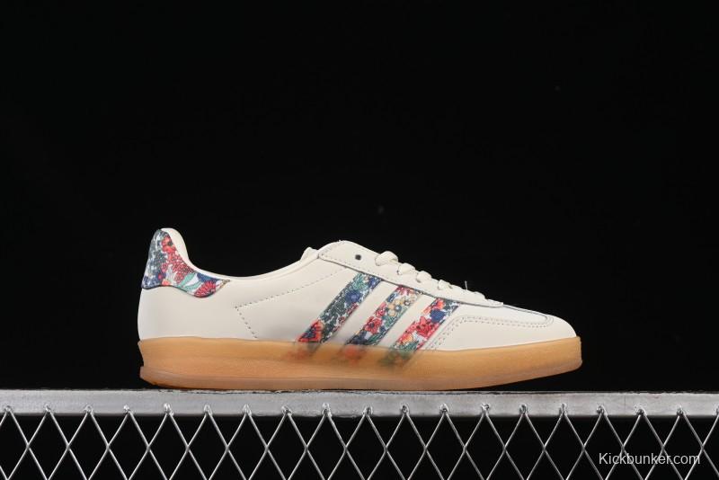 Adidas Originals Gazelle Indoor Retro Casual Slip-Resistant Wear-Resistant Low-Top Sneakers - JH7370
