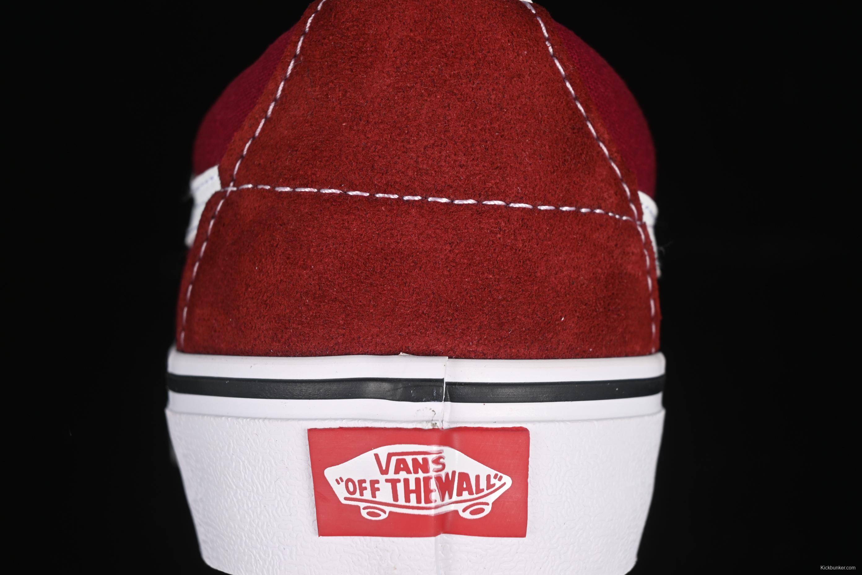 Vans Sk8-Low Burgundy Anti-Slip Casual Skate Shoes - VN0A4UUK5U7