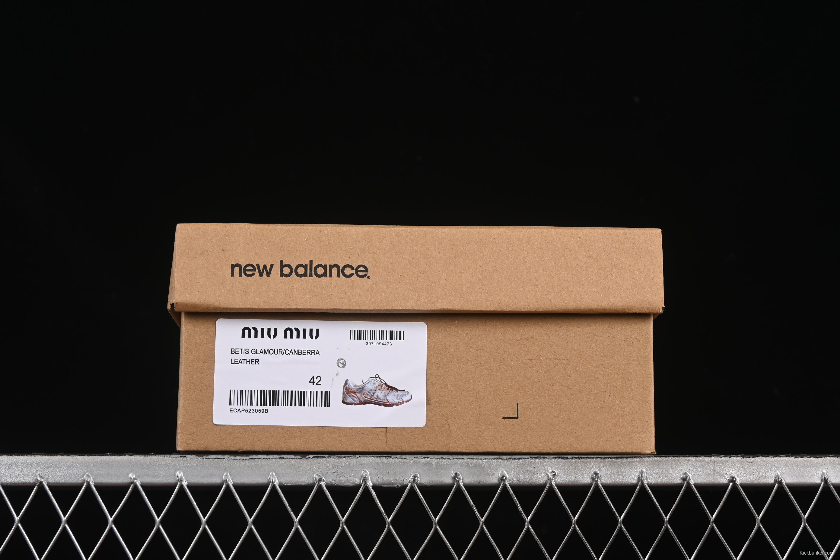 MiuMiu x New Balance 530 Low-Top Classic Retro Casual Running Shoes - AJD4