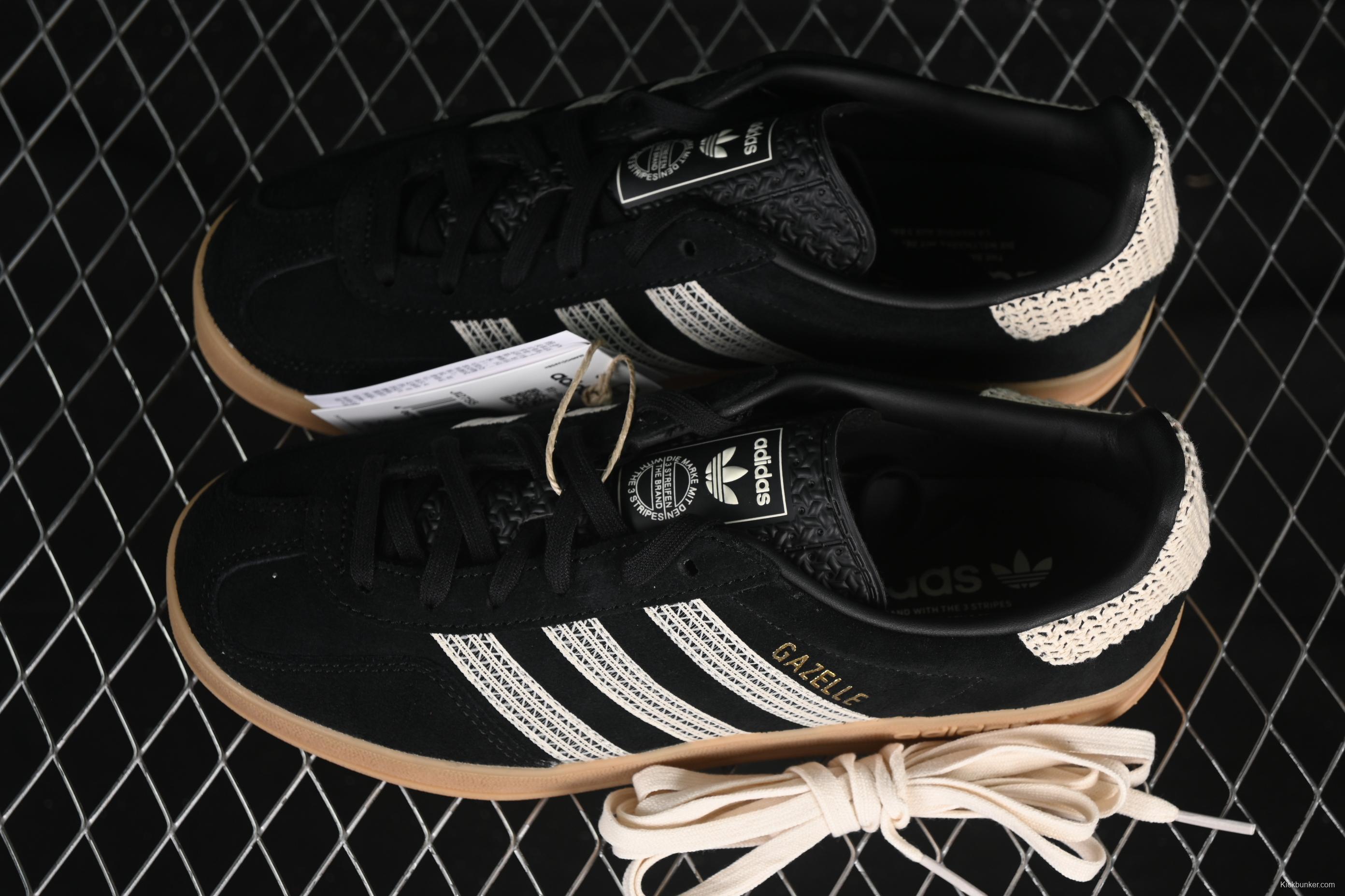 Adidas Originals Gazelle Indoor Retro Casual Shoes with Anti-Slip and Wear-Resistant Design - JI2755