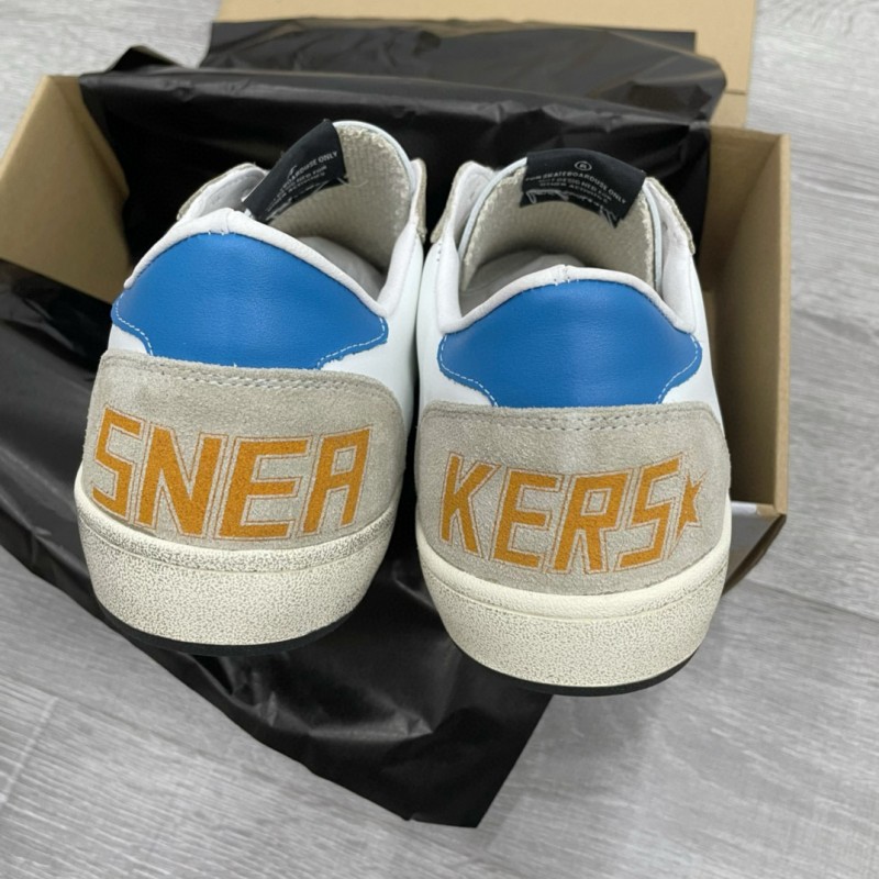 2024 Unisex GGDB White Beige Black Blue Leather Suede Sneakers MJ00260