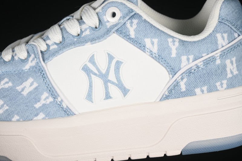 Adidas NY MLB Chunky Liner Embo Monogram New York Yankees Height-Increasing Thick Sole Casual Running Shoes - 3ASXV015N50BLS