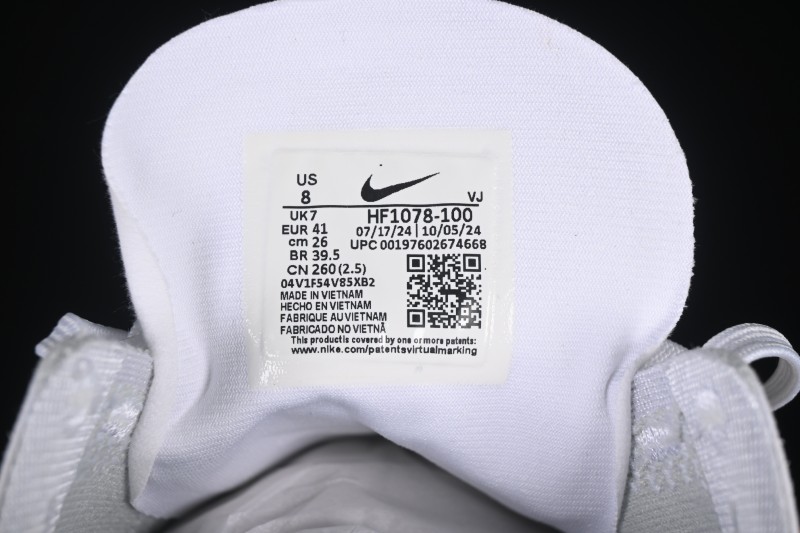 Nike Free 2025 Knit Breathable Cushioned Running Shoes - HF1078-100