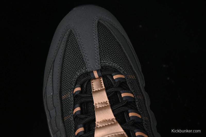 Nike Air Max 95 Retro Cushioned Running Shoes - HQ6457-001