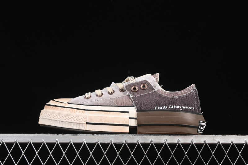 Converse Chuck 70 Low Feng Chen Wang Collaboration Deconstructed Canvas Sneakers - A15741C
