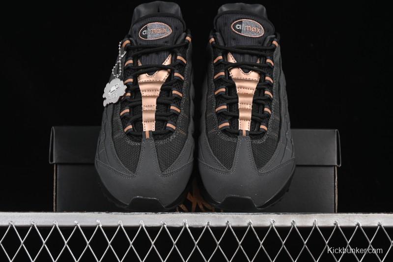 Nike Air Max 95 Retro Cushioned Running Shoes - HQ6457-001