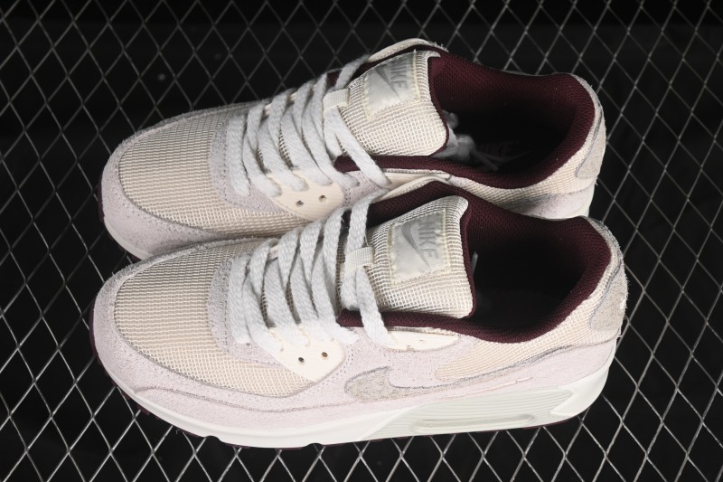 Nike Air Max 90 Retro Running Shoes with Visible Air Cushion - HQ1712-001