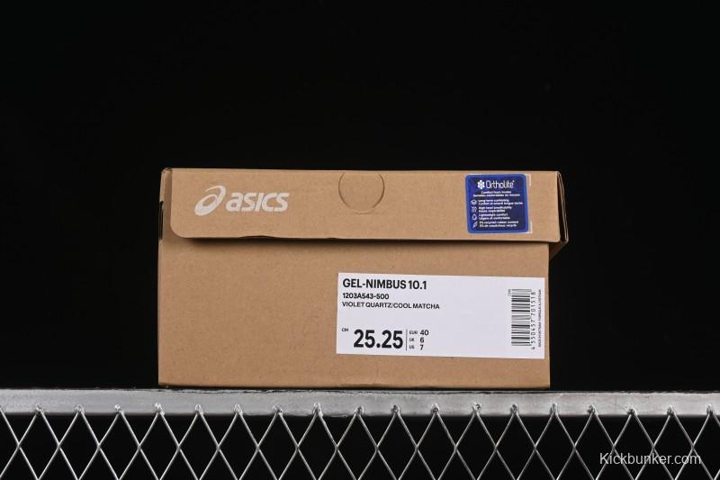 Asics Gel-Nimbus 10.1 Retro Breathable Cushioned Men's Running Shoes - 1203A543-500