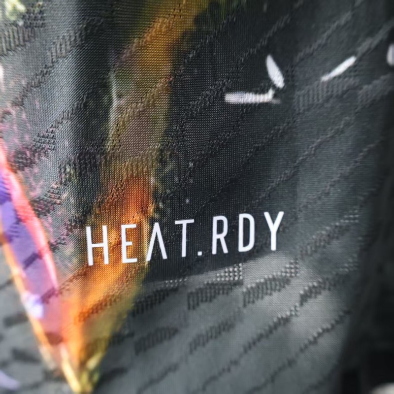 Player Version 25/26 Real Madrid Black with Colorful Abstract Art Pattern Jersey