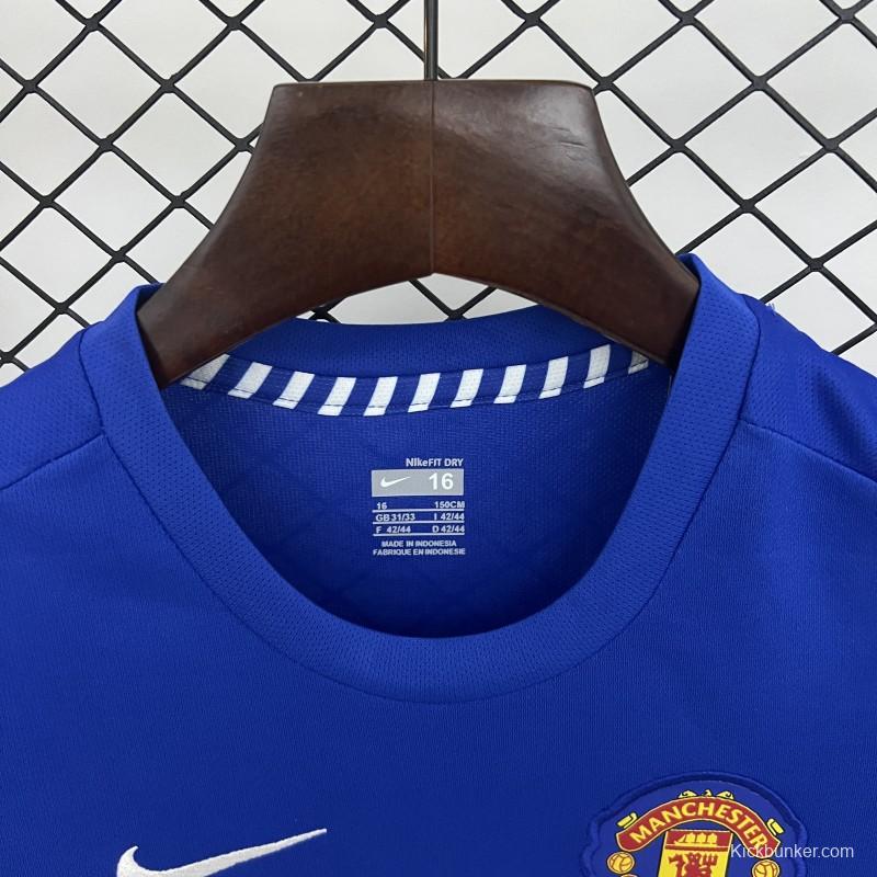 Retro 08/09 Kids Manchester United Away Size 16-28 Jersey